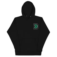 The Beloved Sidez Green "B" Unisex Hoodie